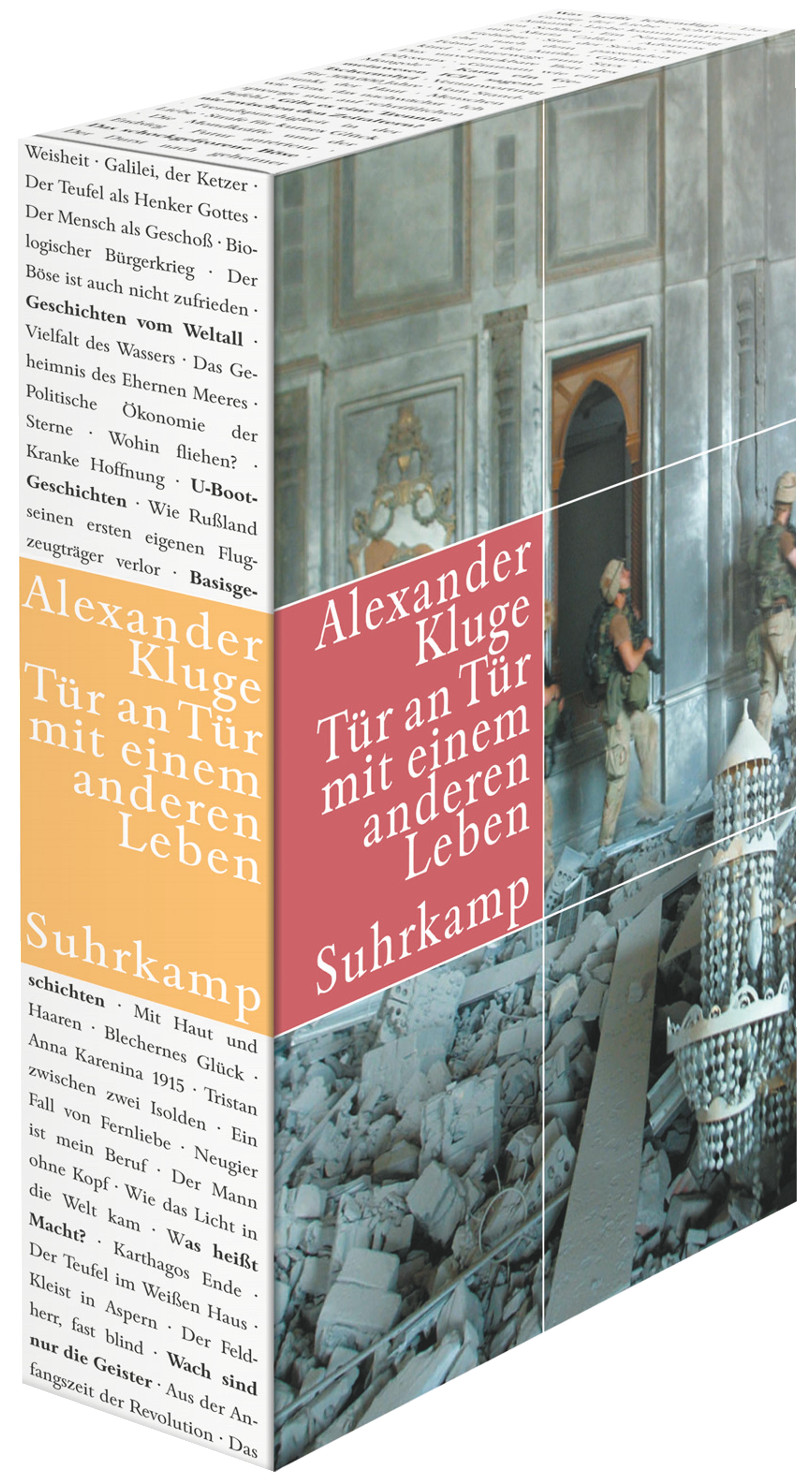 Buch　Alexander　Leben.　(Suhrkamp　Tür　anderen　einem　mit　Kluge　Tür　Verlag)　an　von