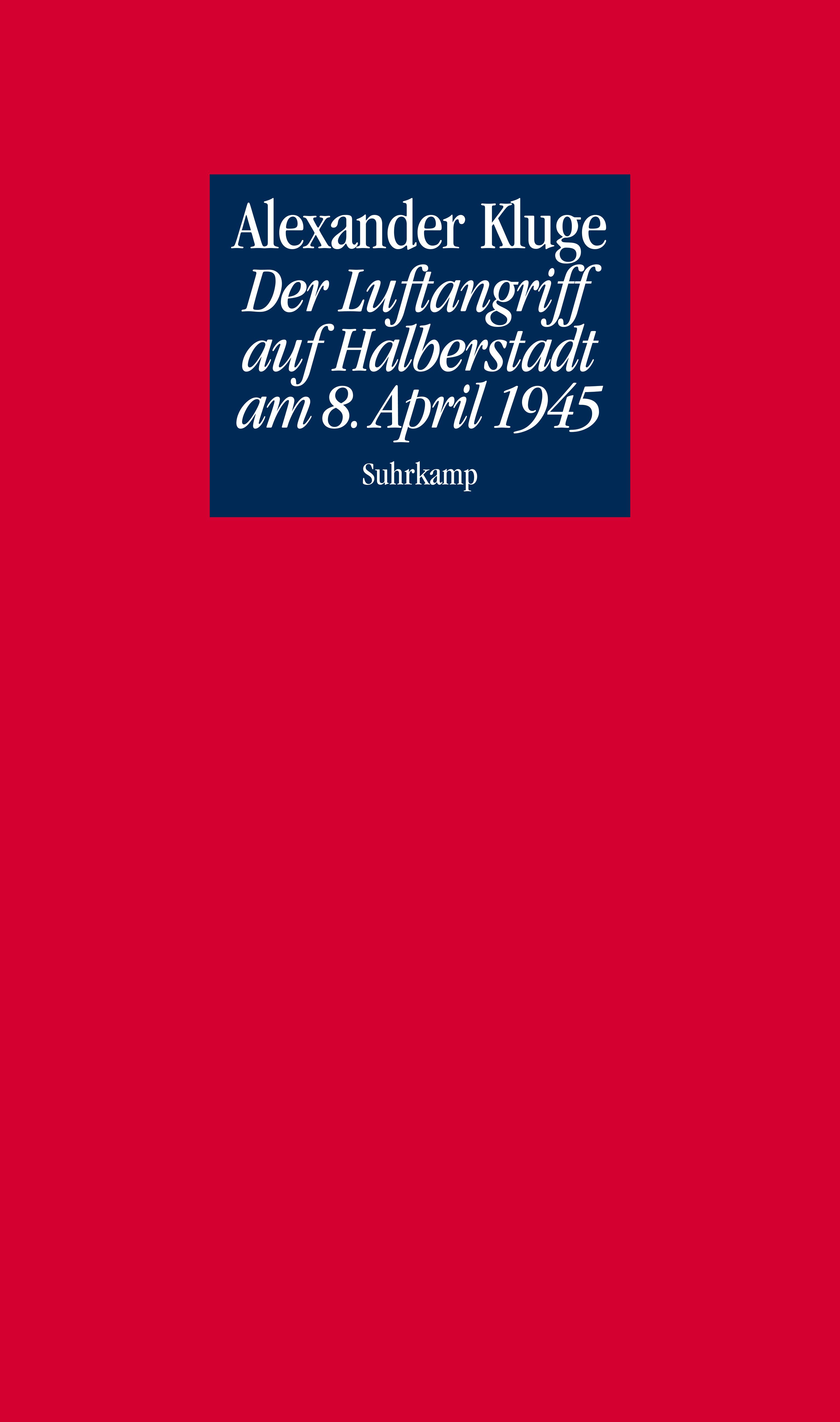 Alexander Kluge: Air Raid (Der Luftangriff Auf Halberstadt Am 8. April ...