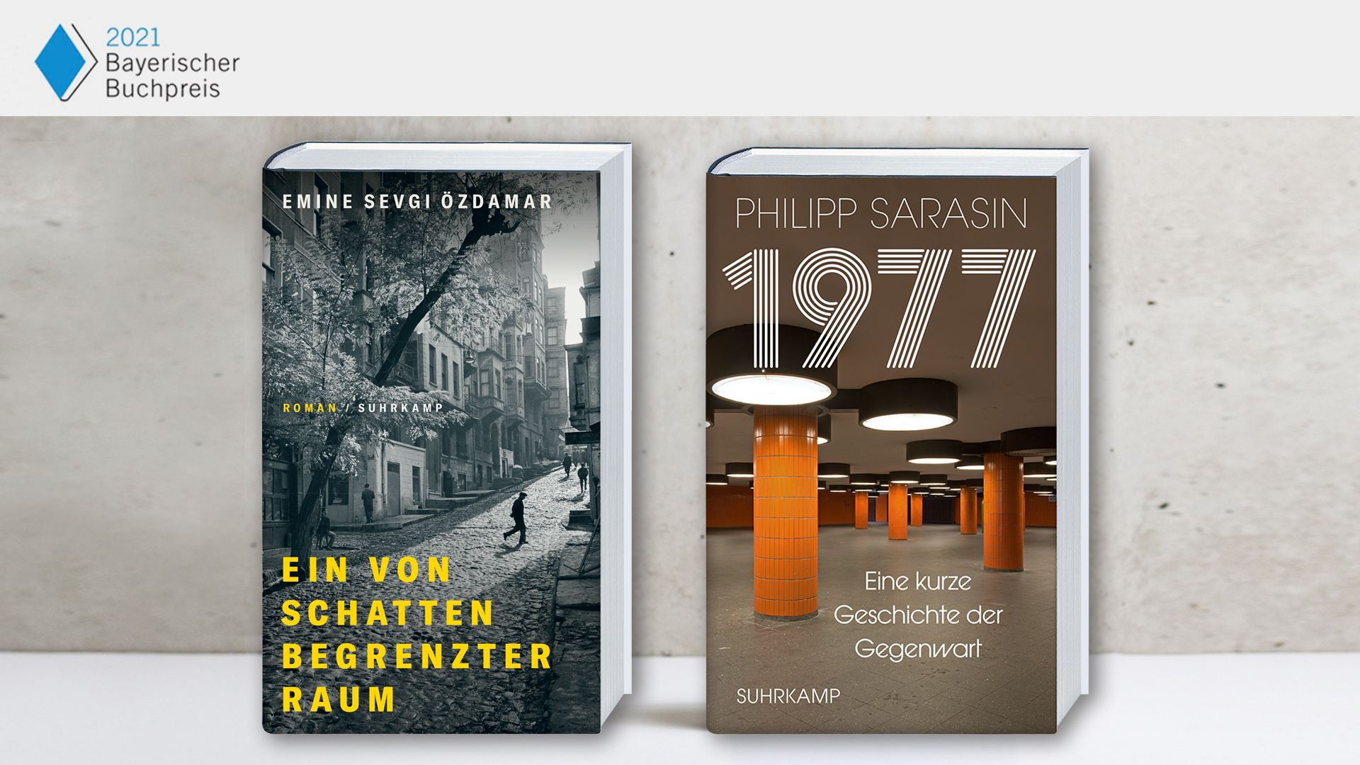 Beitrag zu Emine Sevgi Özdamar und Philipp Sarasin sind für den Bayerischen Buchpreis 2021 nominiert
