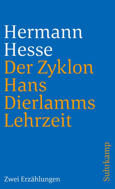 U1 zu Der Zyklon und Hans Dierlamms Lehrzeit