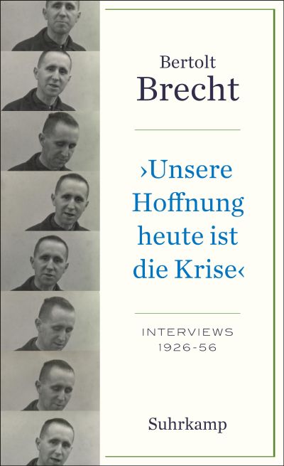 U1 zu »Unsere Hoffnung heute ist die Krise« Interviews 1926-1956