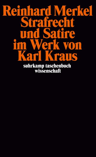 U1 zu Strafrecht und Satire im Werk von Karl Kraus