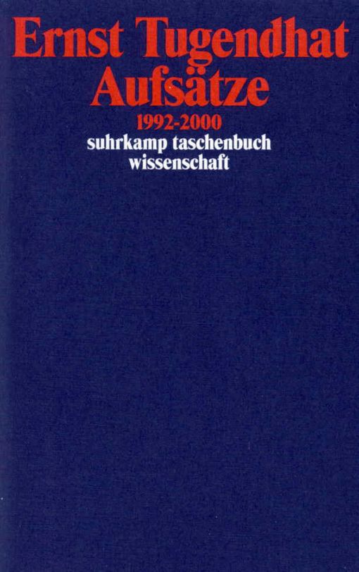 Aufsätze 1992–2000