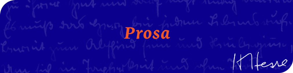 Sonderseite Hesse – Prosa