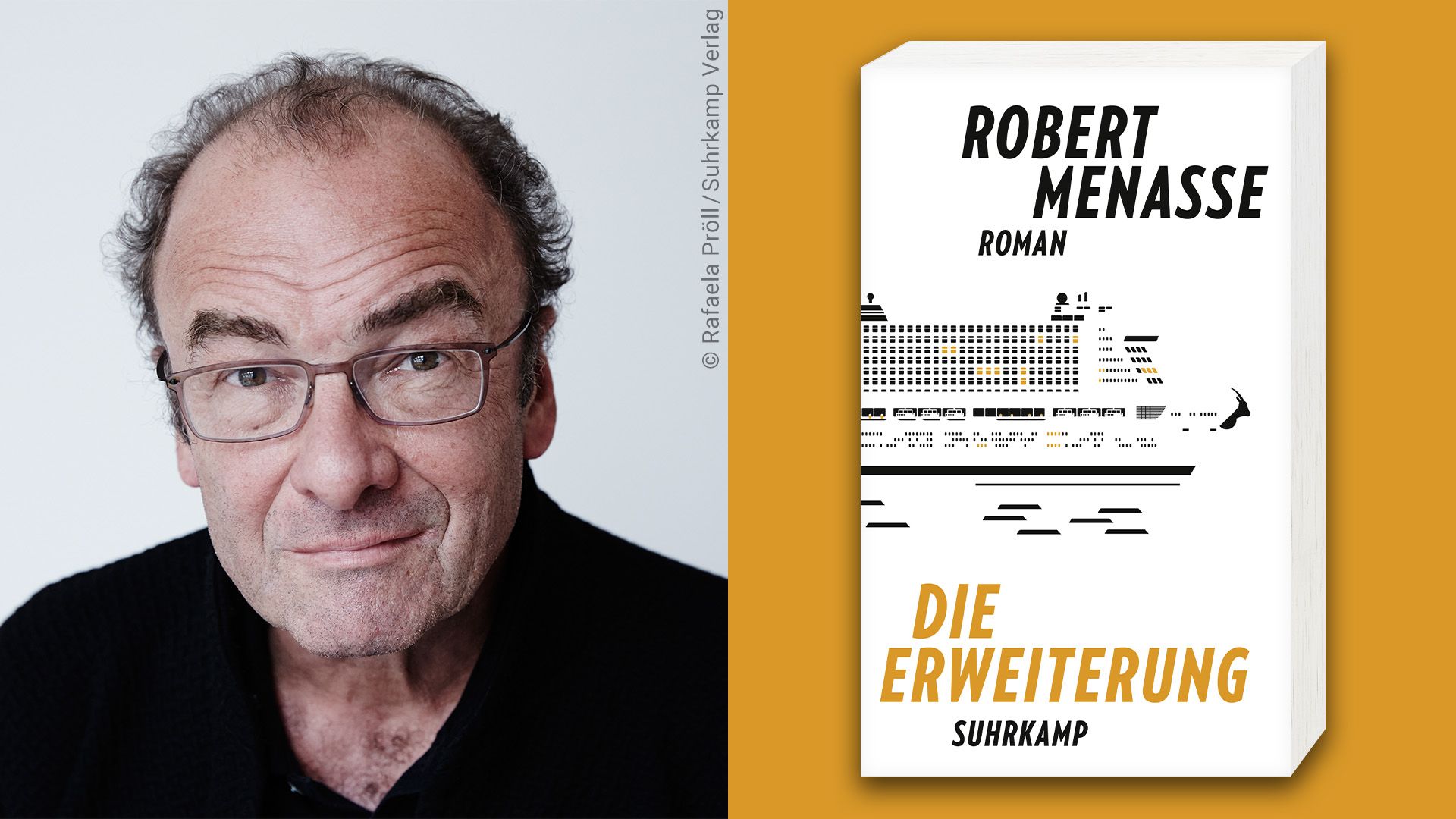 Robert Menasse erhält den Europäischen Buchpreis (Prix du livre européen) 2023