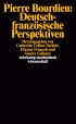 U1 zu Pierre Bourdieu: Deutsch-französische Perspektiven