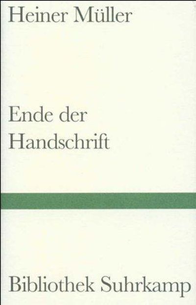 U1 zu Ende der Handschrift