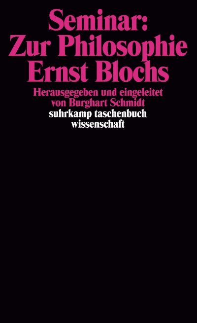 U1 zu Seminar: Zur Philosophie Ernst Blochs