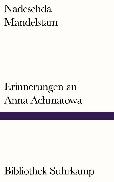 U1 zu Erinnerungen an Anna Achmatowa