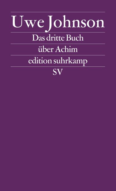 U1 zu Das dritte Buch über Achim