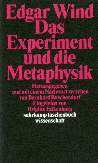 U1 zu Das Experiment und die Metaphysik