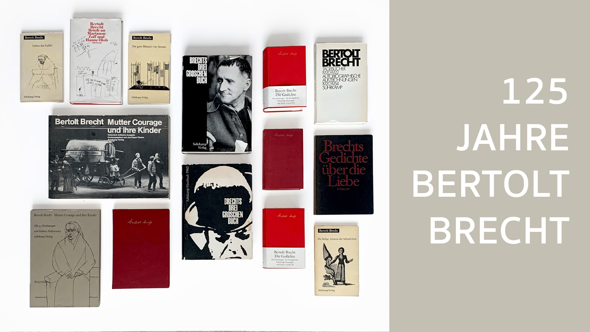 Zum 125. Geburtstag von Bertolt Brecht 