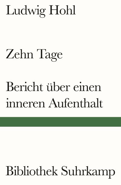 U1 zu Zehn Tage / Bericht über einen inneren Aufenthalt