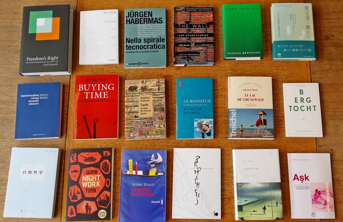 Beitrag zu Just published: Suhrkamp Authors Around the World – June 2014