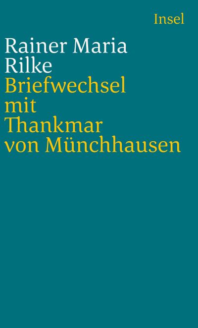 U1 zu Briefwechsel mit Thankmar von Münchhausen 1913 bis 1925