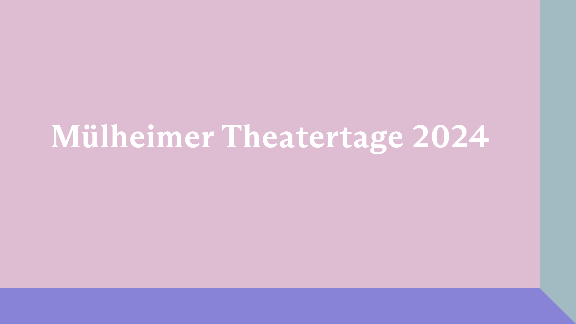 Beitrag zu Nominiert für den Mülheimer Dramatikpreis: Sivan Ben Yishai, Rainald Goetz, Thomas Köck