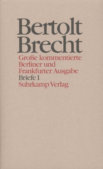 U1 zu Werke. Große kommentierte Berliner und Frankfurter Ausgabe. 30 Bände (in 32 Teilbänden) und ein Registerband