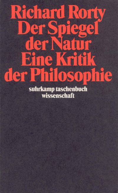 U1 zu Der Spiegel der Natur: Eine Kritik der Philosophie