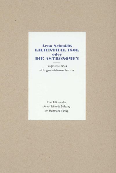 U1 zu Lilienthal 1801, oder Die Astronomen