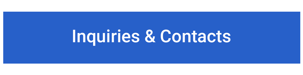Rechte & Rights – Inquiries & Contacts (blau)