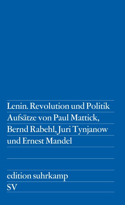 U1 zu Lenin. Revolution und Politik