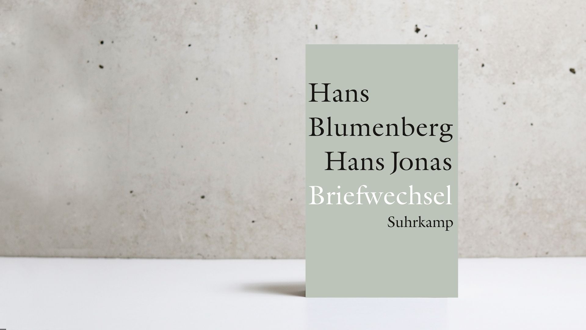 Briefwechsel zwischen Hans Blumenberg und Hans Jonas