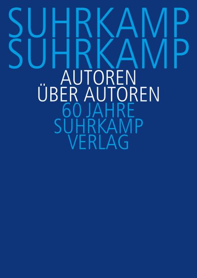 U1 zu Suhrkamp, Suhrkamp. Autoren über Autoren
