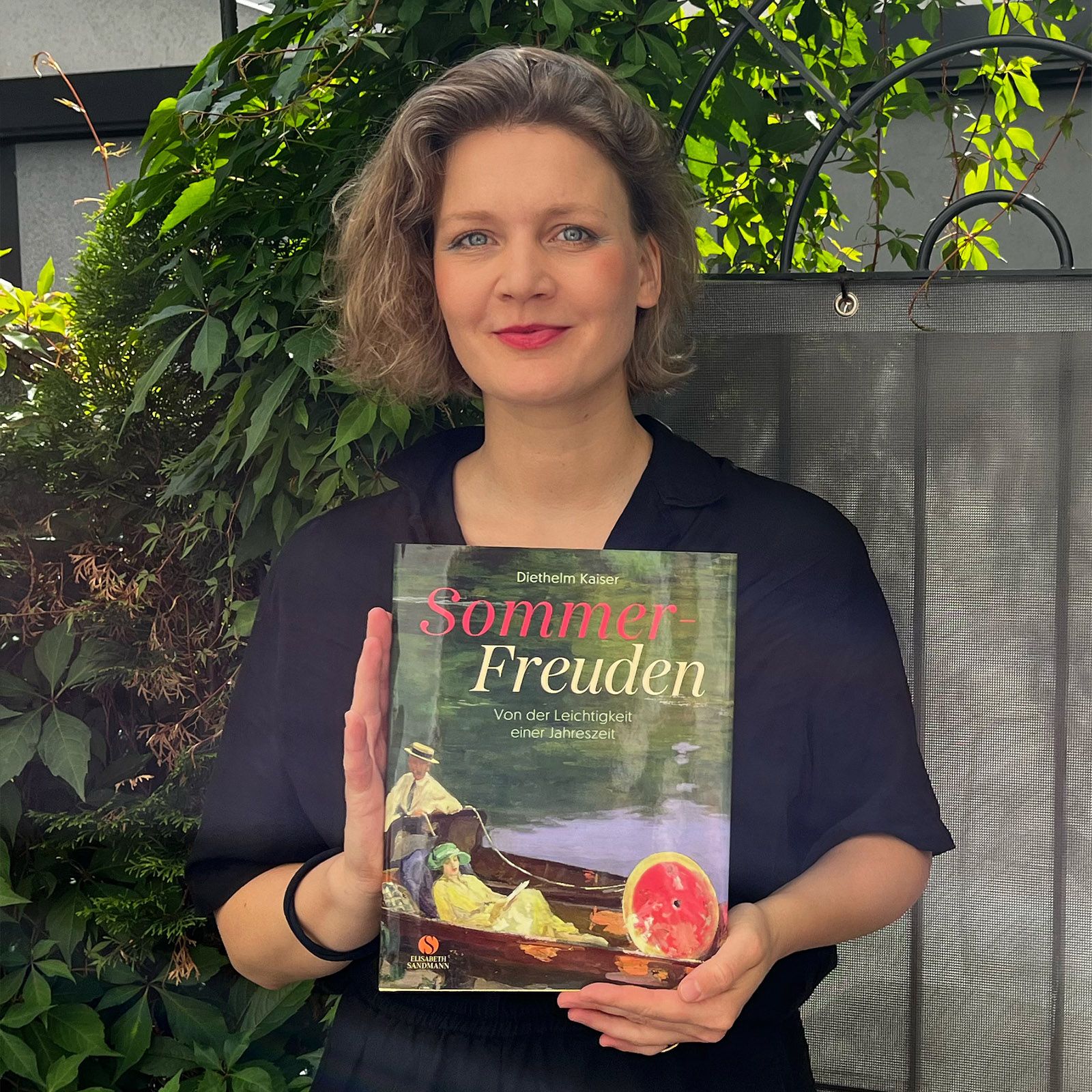 Anne Stukenborg (Elisabeth Sandmann Verlag) empfiehlt Diethelm Kaiser, Sommer-Freuden: Von der Leichtigkeit einer Jahreszeit