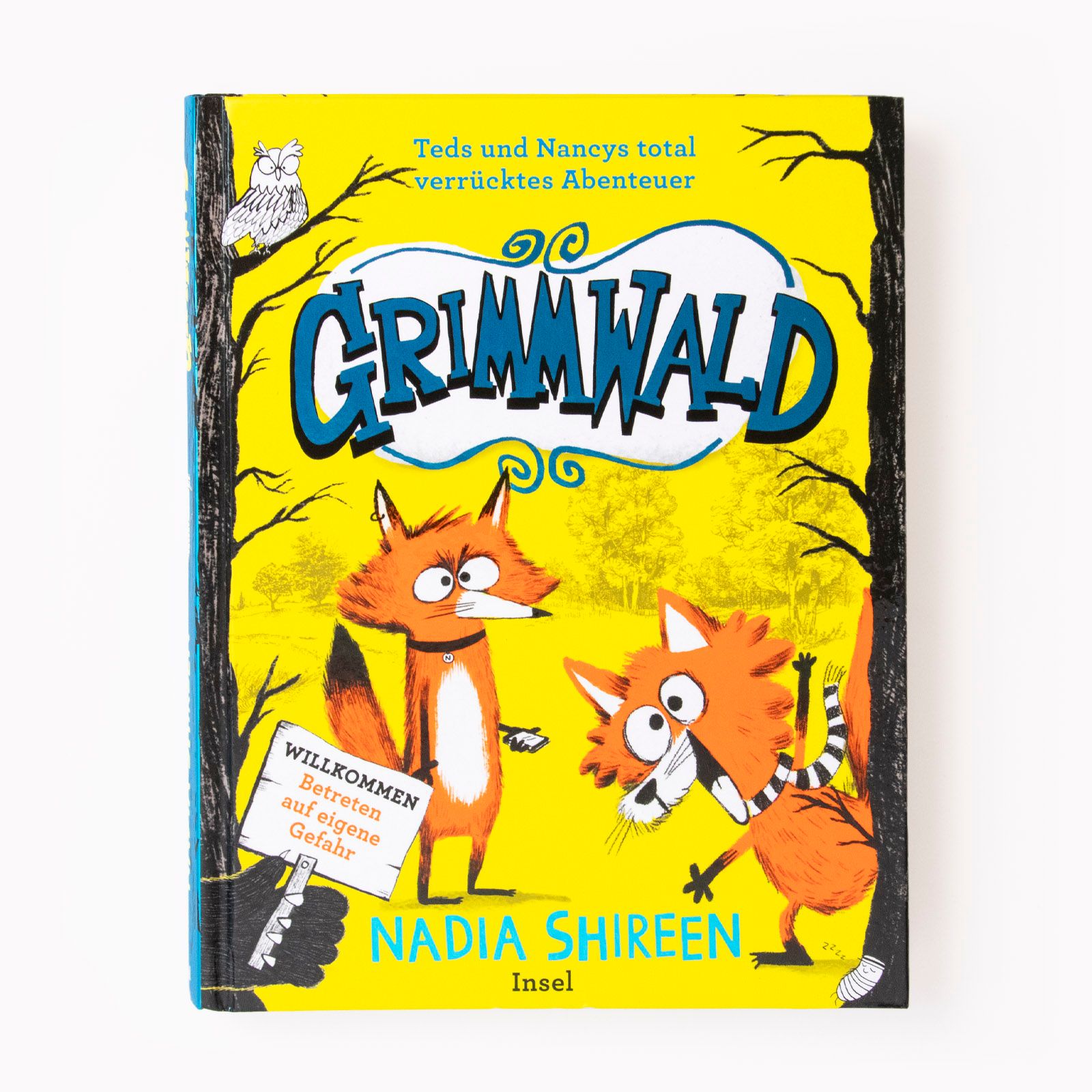 Das Buchcover von »Grimmwald« von Nadia Shireen in der Frontalansicht