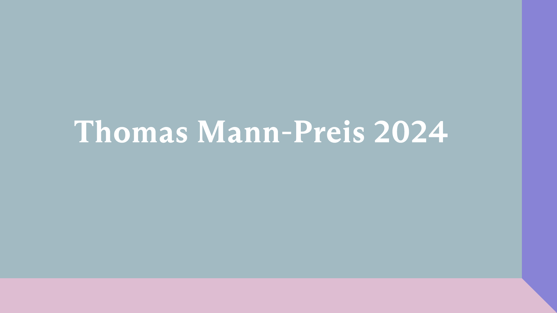 Beitrag zu Thomas Mann-Preis 2024 für Navid Kermani 