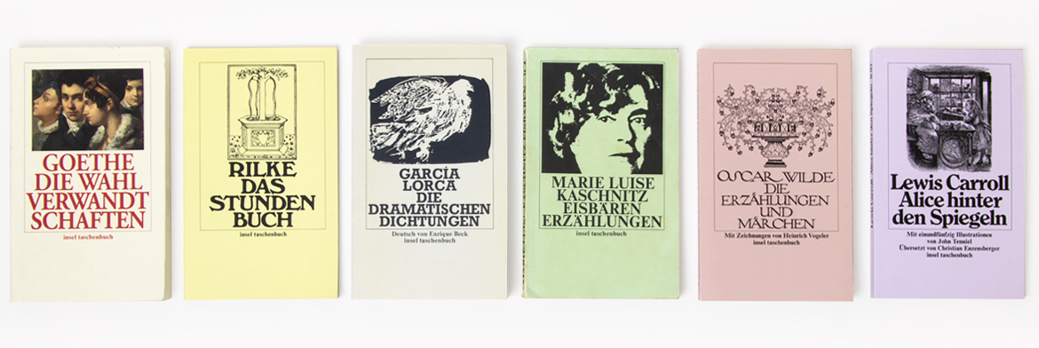 Das insel taschenbuch: gestaltet von Willy Fleckhaus für den Suhrkamp und Insel Verlag