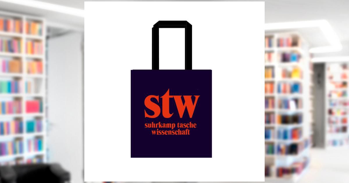 Stofftasche 50 Jahre Suhrkamp Taschenbuch Wissenschaft. Taschen/Tüten ...