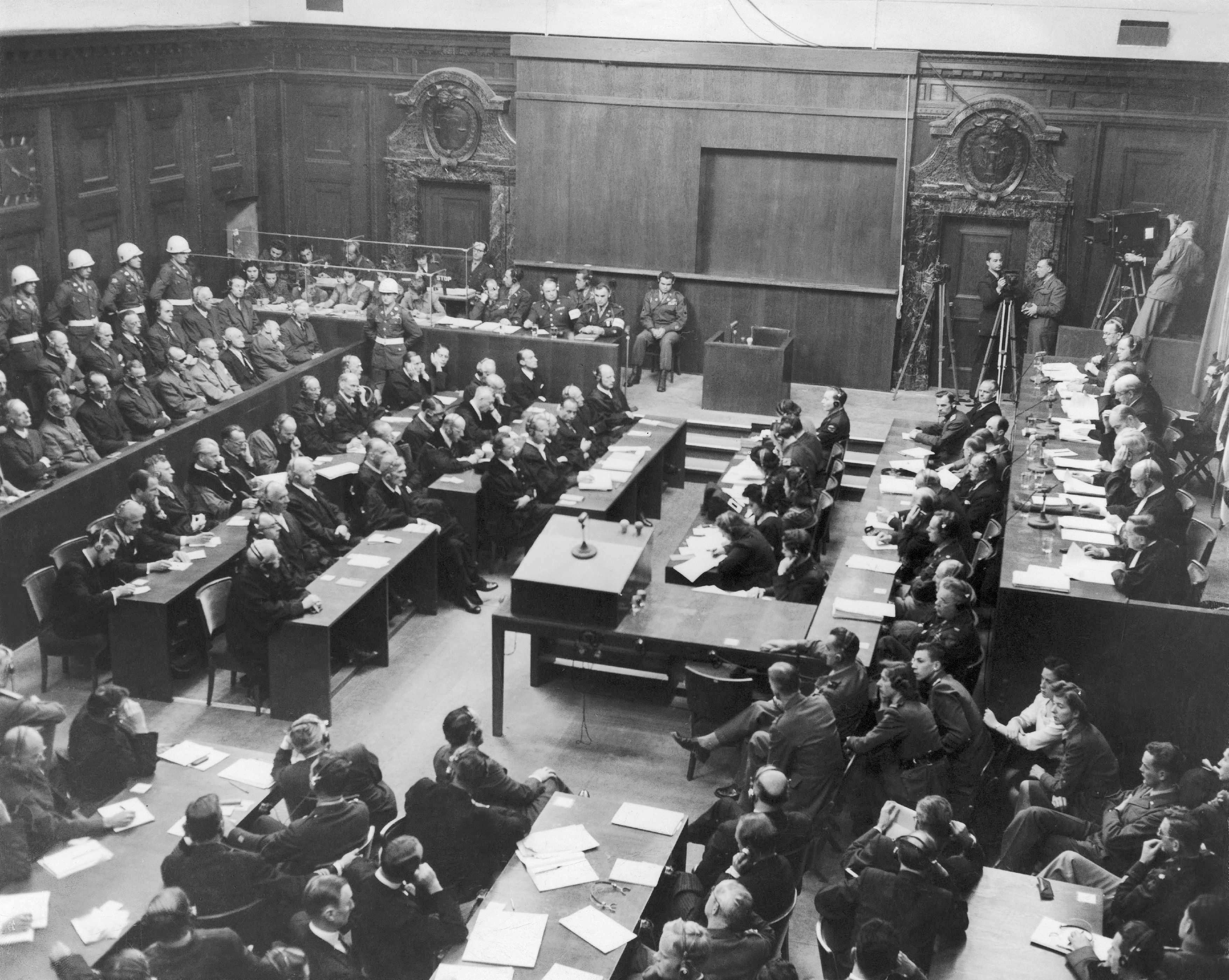 Der Gerichtssaal in Nürnberg © Keystone France / GettyImages